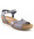Sandalia Cuña mujer Oh My SANDALS 3639 PLOMO